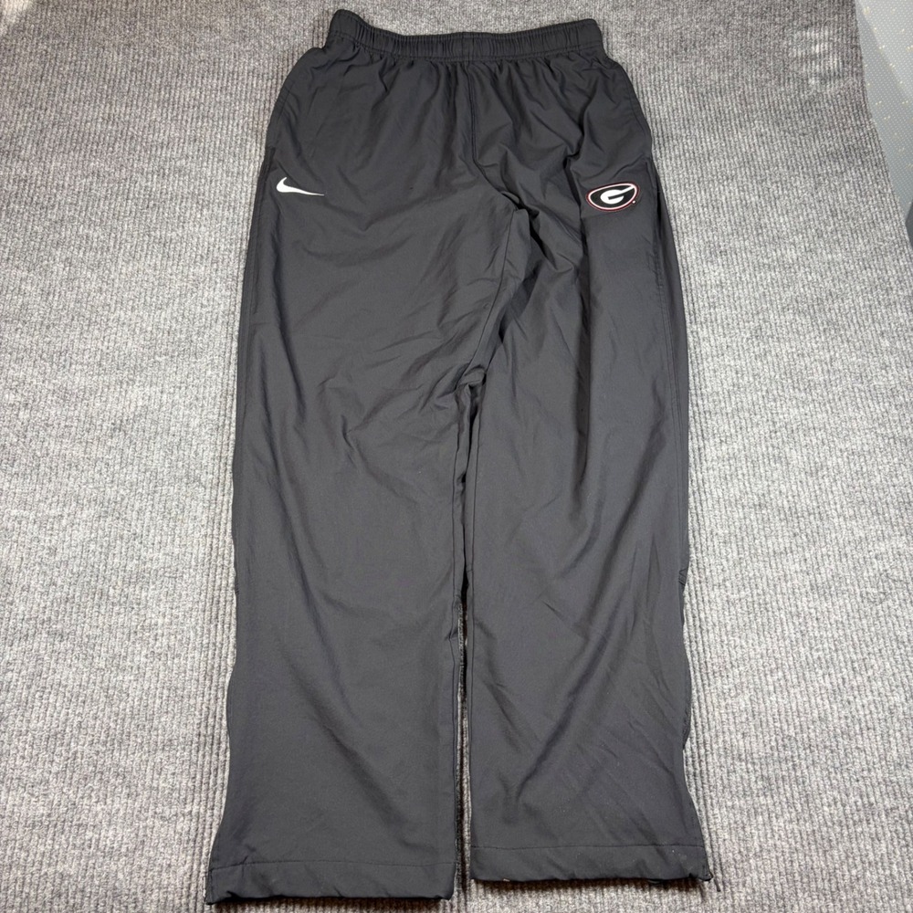 Nike Pants Mens XL Georgia Bulldogs Dri-Fit TrackBlack 814879-010 Tall - Picture 1 of 11